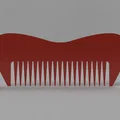 Lược Chải Tóc Thiết Kế Tối Giản In 3D Đẹp Mắt - Thumbnail 4