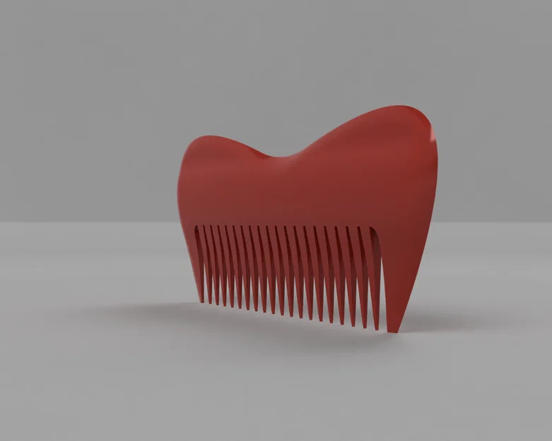 Lược Chải Tóc Thiết Kế Tối Giản In 3D Đẹp Mắt - Image 5
