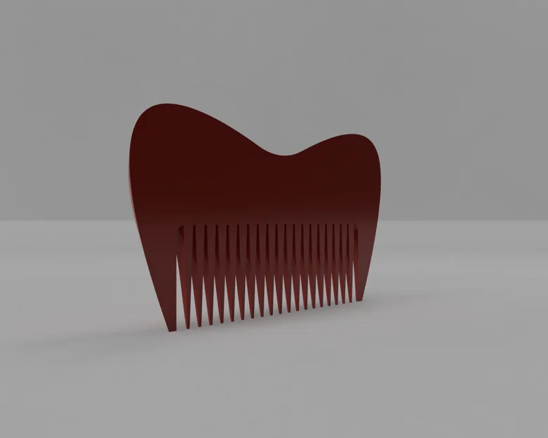 Lược Chải Tóc Thiết Kế Tối Giản In 3D Đẹp Mắt - Image 6