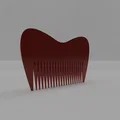 Lược Chải Tóc Thiết Kế Tối Giản In 3D Đẹp Mắt - Thumbnail 6