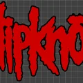 Mô hình logo ban nhạc Slipknot 3D - Tự in tại nhà cực chất - Thumbnail 2