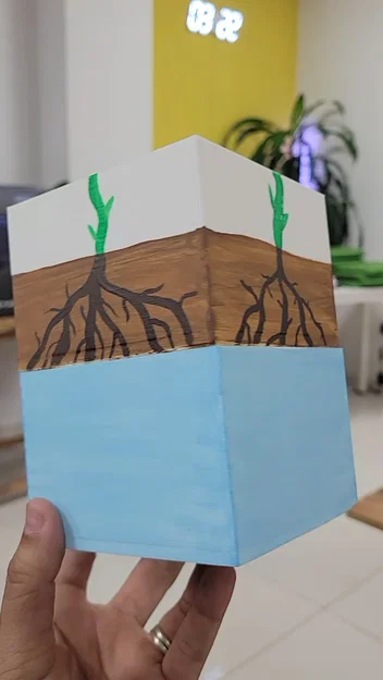Chậu cây tự tưới nước (Self watering plant pot) - Image 1