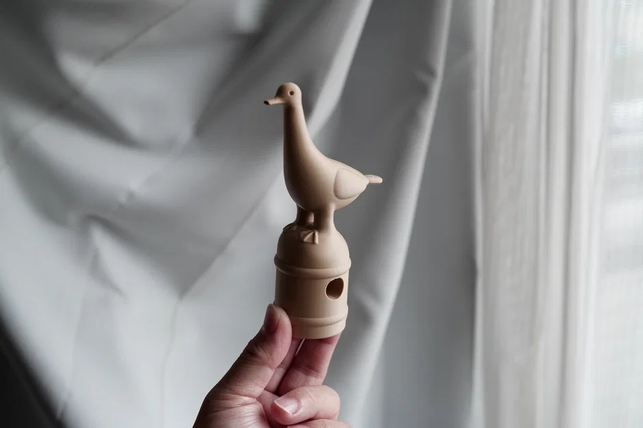 Tượng Haniwa Chim Nước (Haniwa Waterfowl Figurine) - Image 1