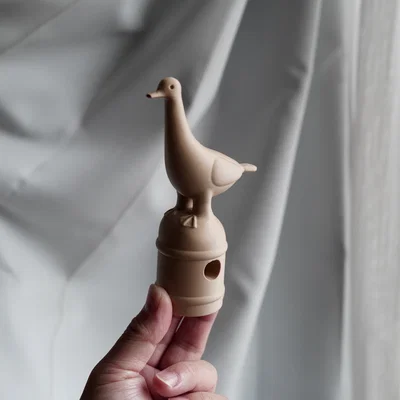 Tượng Haniwa Chim Nước (Haniwa Waterfowl Figurine)