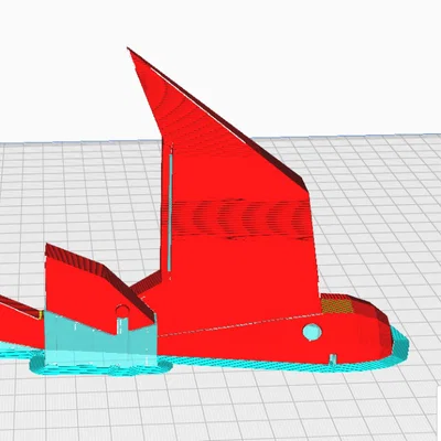 Mô hình tàu Race the Sun để in 3D