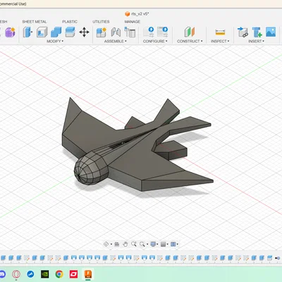 Mô hình tàu Race the Sun để in 3D