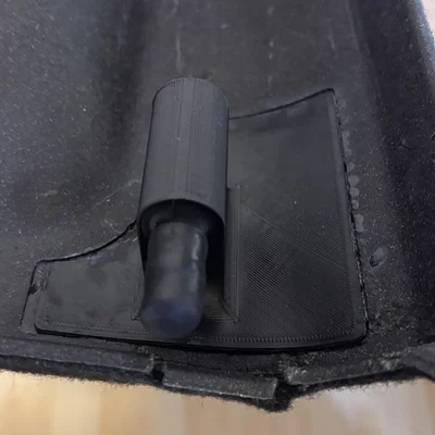 Bản lề thay thế cho tấm che cốp xe Fiat Punto (3D Printed)