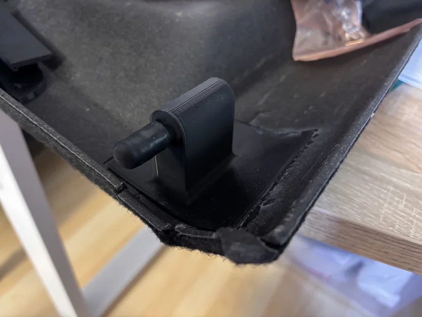 Bản lề thay thế cho tấm che cốp xe Fiat Punto (3D Printed) - Image 5