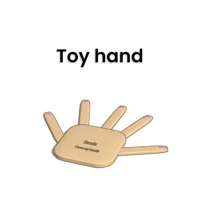 Mô hình bàn tay đồ chơi (Toy Hand) dễ thương cho bé