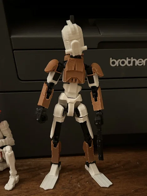 Mô hình 3D Clone Commander Monnk cho khung Dummy 13 cực chất - Image 1