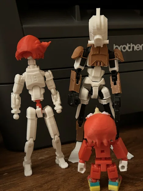Mô hình 3D Clone Commander Monnk cho khung Dummy 13 cực chất - Image 2