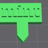 Bộ thẻ cắm chậu cây 3D tiện lợi cho khu vườn