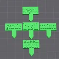 Bộ thẻ cắm chậu cây 3D tiện lợi cho khu vườn - Thumbnail 5