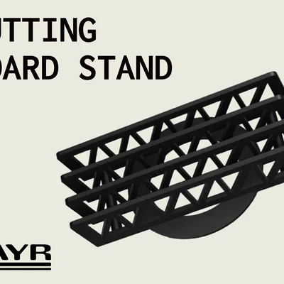 Giá đỡ thớt 3D tiện lợi: Giải pháp sắp xếp bếp gọn gàng