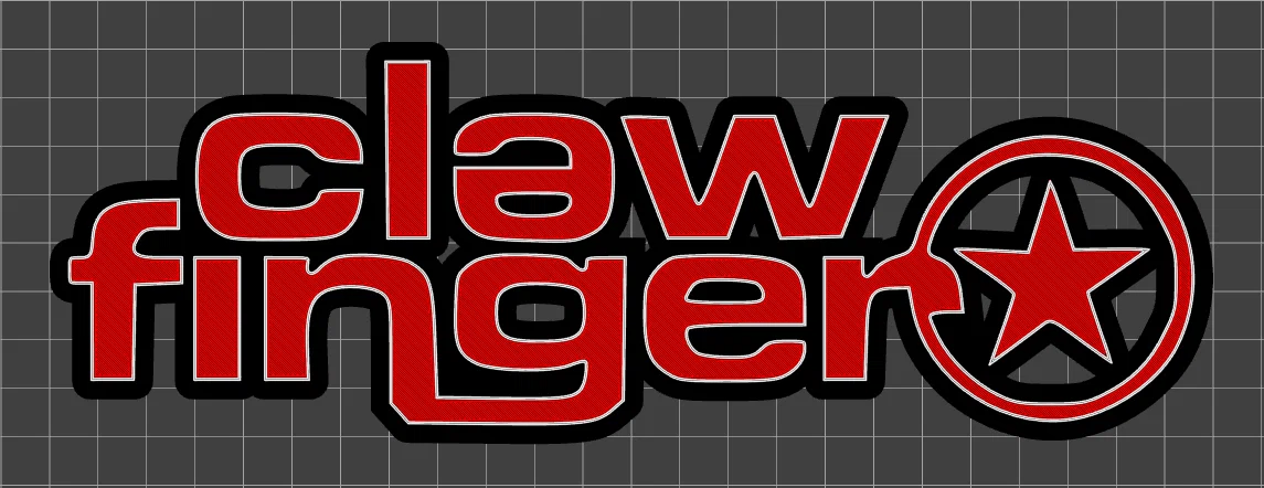 Mô hình logo ban nhạc Clawfinger in 3D cực chất cho fan hâm mộ - Image 2