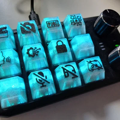 Keycap Nhiều Màu Tuỳ Biến Cho Gaming
