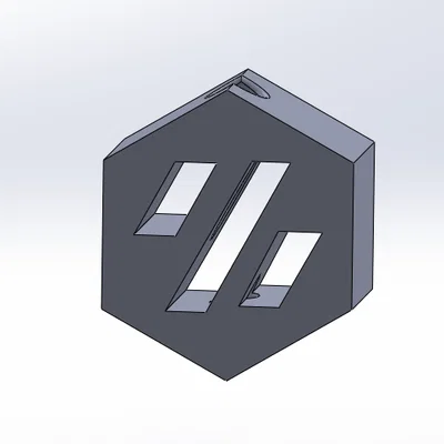 Hạt (Bead) Logo Voron Design In 3D