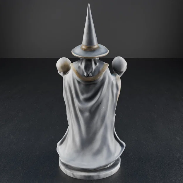 Mô hình in 3D Pháp sư (Magician Figurine) cho người yêu game - Image 3