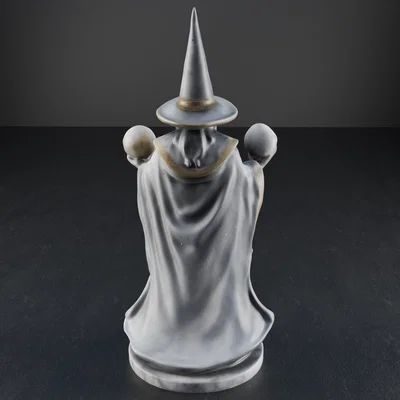 Mô hình in 3D Pháp sư (Magician Figurine) cho người yêu game