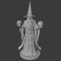 Mô hình in 3D Pháp sư (Magician Figurine) cho người yêu game - Thumbnail 4