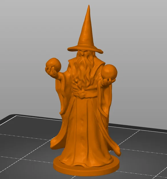 Mô hình in 3D Pháp sư (Magician Figurine) cho người yêu game - Image 7