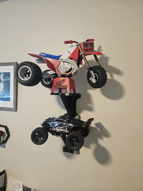 Kệ/Giá Treo Tường Cho Xe RC Tỉ Lệ 1/10 (Rc Car Wall Mount shelf) - Image 2
