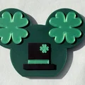 Mô hình trang trí Clover Mickey 2D độc đáo in 3D - Thumbnail 2