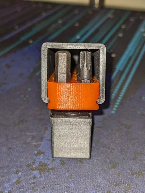 Giá giữ mũi vít 20mm (LTT) dạng vuông gắn nam châm (Parametric) - Image 3