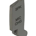 Nắp che cổng SPK/MIC cho Midland GXT 860/895 - Thumbnail 5