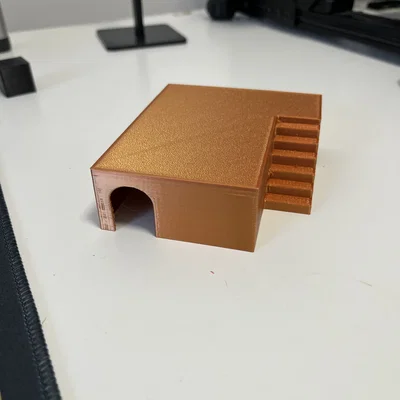 Nhà ở 3D cho Hamster - Thiết kế đa năng kèm cầu thang