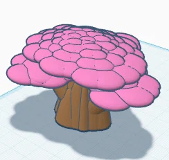 Mô hình hạt trang trí Cherry Blossom Bead (Hạt hoa anh đào) in 3D - Image 2