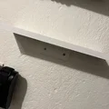 Kệ Shelf 300x80x15 kèm giá đỡ (brackets) để bắt vít - Thumbnail 2
