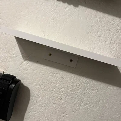 Kệ Shelf 300x80x15 kèm giá đỡ (brackets) để bắt vít
