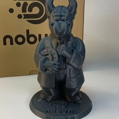 NobuPhil the Bull – Linh vật chính thức của nobufil (Printable)