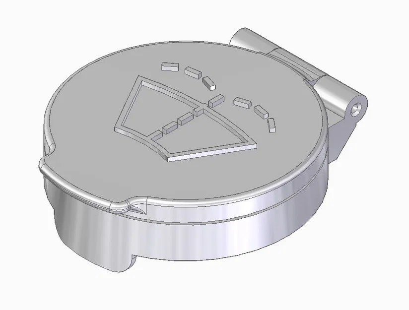 Nắp bình nước rửa kính xe Lada Vesta - File in 3D thay thế - Image 2