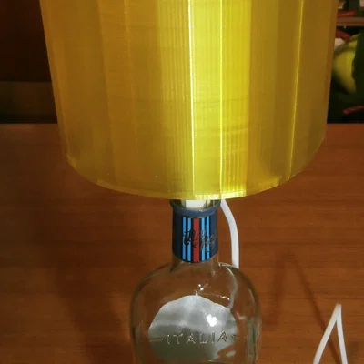 Chụp đèn hình trụ in 3D đa năng cho bóng đèn E14 và E27
