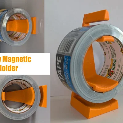 Giá đỡ/đế làm việc băng keo nam châm 3 kiểu (3-way Magnetic Tape Holder/Workstand)