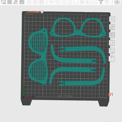 Kính vui nhộn kèm file FreeCAD