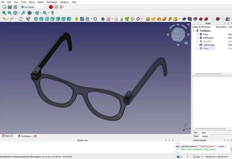 Kính vui nhộn kèm file FreeCAD - Image 5