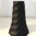 Bình hoa xoắn ốc trang trí decor - Mẫu in 3D hiện đại, sang trọng - Thumbnail 3