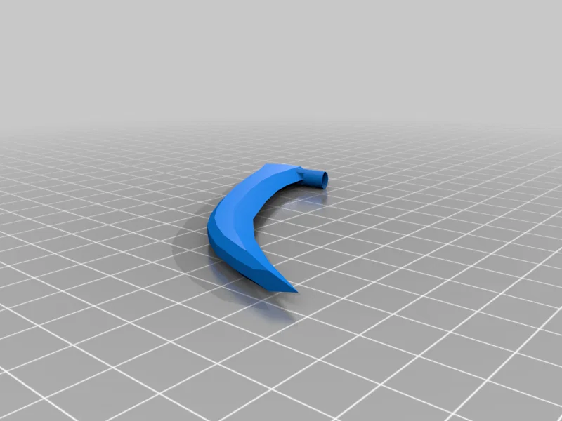 Mô hình phụ kiện Pico 3D dạng lưỡi liềm sắc sảo - Image 1