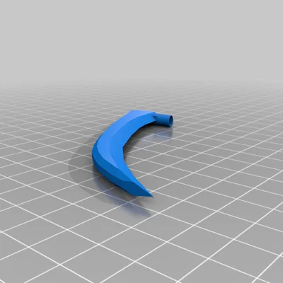 Mô hình phụ kiện Pico 3D dạng lưỡi liềm sắc sảo
