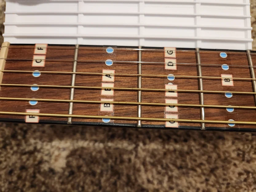 Bàn phím đàn Guitar Acoustic để luyện tập - Image 2