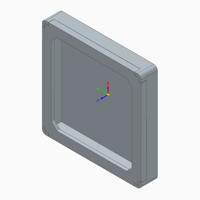 Hộp bảo vệ CPU Socket 462 (AMD Athlon 1999) - Thiết kế in 3D