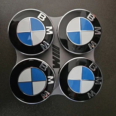 Đế giữ nắp chụp mâm xe BMW 3D - Phụ kiện trang trí cho tín đồ xe hơi