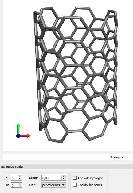 Mô hình Carbon Nanotube (CNT) để in 3D - Image 2
