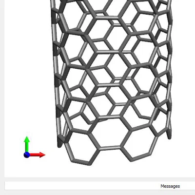 Mô hình Carbon Nanotube (CNT) để in 3D