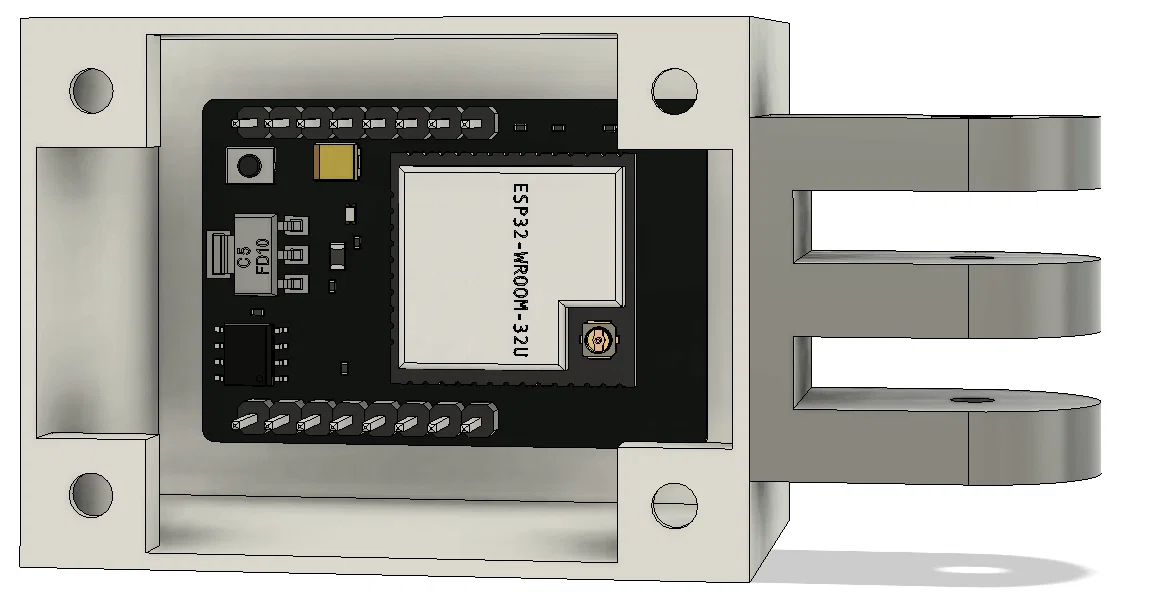 Vỏ hộp bảo vệ ESP32-CAM ngoài trời với ngàm gắn tiện lợi - Image 1