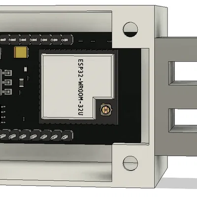 Vỏ hộp bảo vệ ESP32-CAM ngoài trời với ngàm gắn tiện lợi