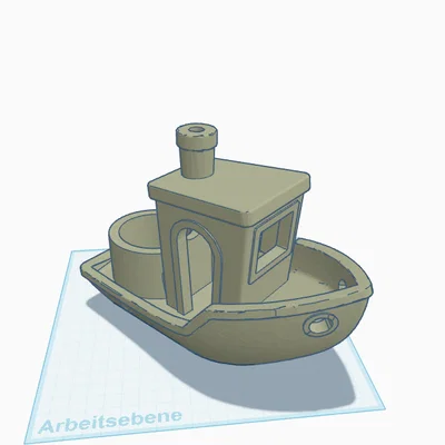 Chậu cây cảnh hình tàu Benchy (Benchy Blumentopf) độc đáo